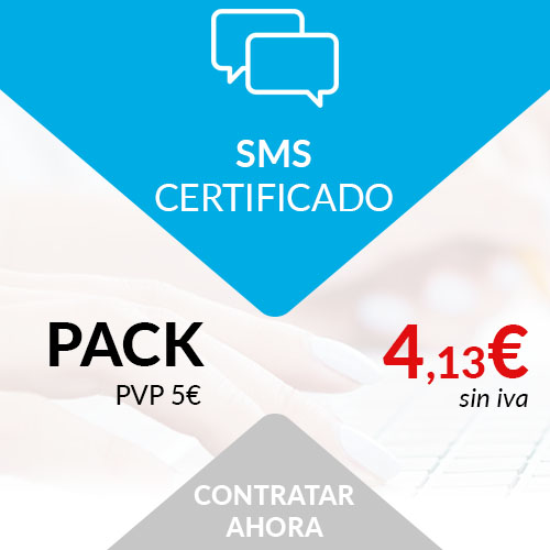 sms certificado